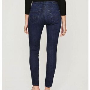 AG Adriano Goldschmied Size 27R Blue Wash Super‎ Skinny Ankle Jeans